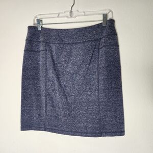 Athleta Womens Medium Blue Straight Pencil Athletic Skirt